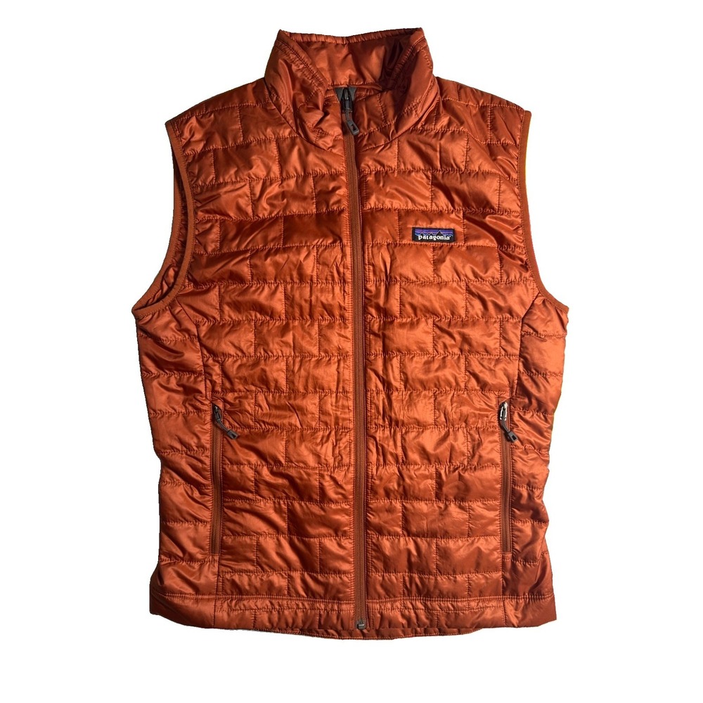 New Men's Patagonia Nano Puff Vest Burnished Red Small Style 84242 NWOT